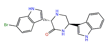 6''-Debromo-trans-3,4-dihydrohamacanthin A